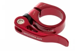 WOODMAN DEATHGRIP QR Zadelklem Quick Release Rood