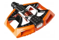 CRANKBROTHERS Pedals DOUBLE SHOT Orange Black -Mtb-Mountainbiken Winkel 57cd16955b9ba