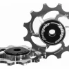 HOPE Pair Of Jockey Wheels 12T/Sram 11 Speed Silver