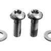 SRAM Beugelbevestiging 2 Boutenset Titanium Torx 25 Flat Mount Remklauw