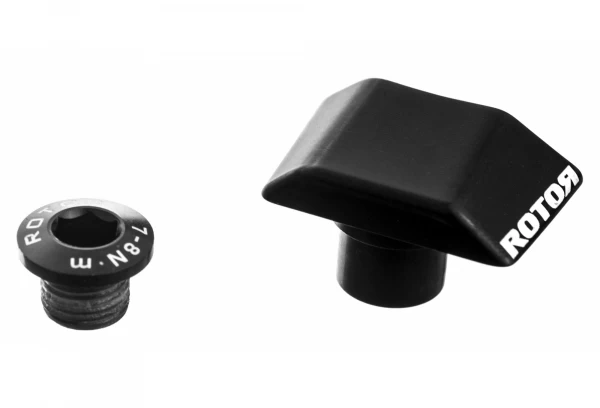 ROTOR Hardware Kit Voor Shimano Dura-Ace FC-9000 Crankstel Zwart 2 ROTOR Hardware Kit Voor Shimano Dura-Ace FC-9000 Crankstel Zwart - Afbeelding 2