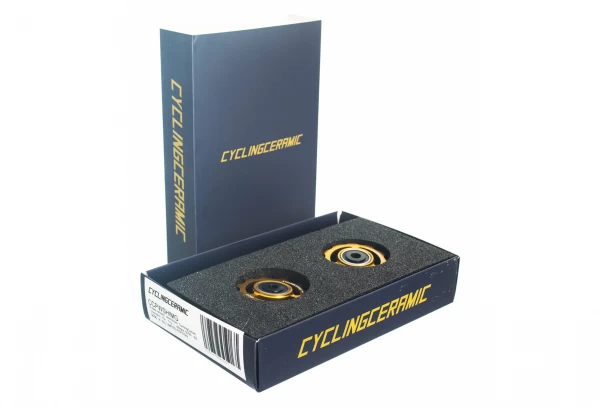 CyclingCeramic Shimano 10/11v Tandwielen (Gold Limited Edition) 1 CyclingCeramic Shimano 10/11v Tandwielen (Gold Limited Edition)