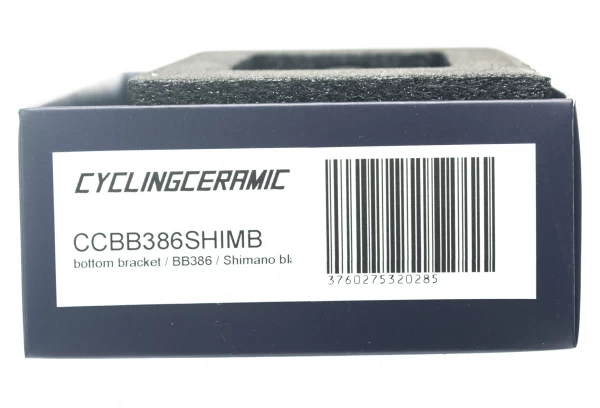 CyclingCeramic BB Evo 386 Shimano Bottom Bracket Black 4 CyclingCeramic BB Evo 386 Shimano Bottom Bracket Black - Afbeelding 4