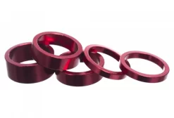 Parts 8.3 Aluminium Headset Spacers (x5) Rood