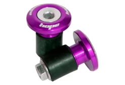 Hope Grip Doctor Purple Handlebar Ends