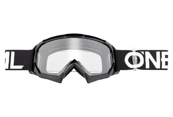 O'Neal Oneal B-10 Solid Children's Goggle Black White Clear Lens 1 O'Neal Oneal B-10 Solid Children's Goggle Black White Clear Lens