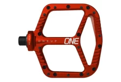 OneUp Red Aluminium Pedal Pair