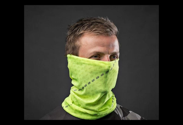GripGrab Classic High Visibility Neckwarmer Fluorescent Yellow 2 GripGrab Classic High Visibility Neckwarmer Fluorescent Yellow - Afbeelding 2