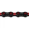 KMC DLC10 116 Schakels 10V Ketting Zwart/Rood