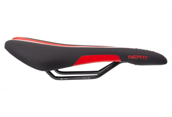 Zadel Neatt Attack Zwart / Rood 2 Zadel Neatt Attack Zwart / Rood - Afbeelding 2